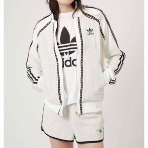 Adidas X TopShop superstar track jacket
